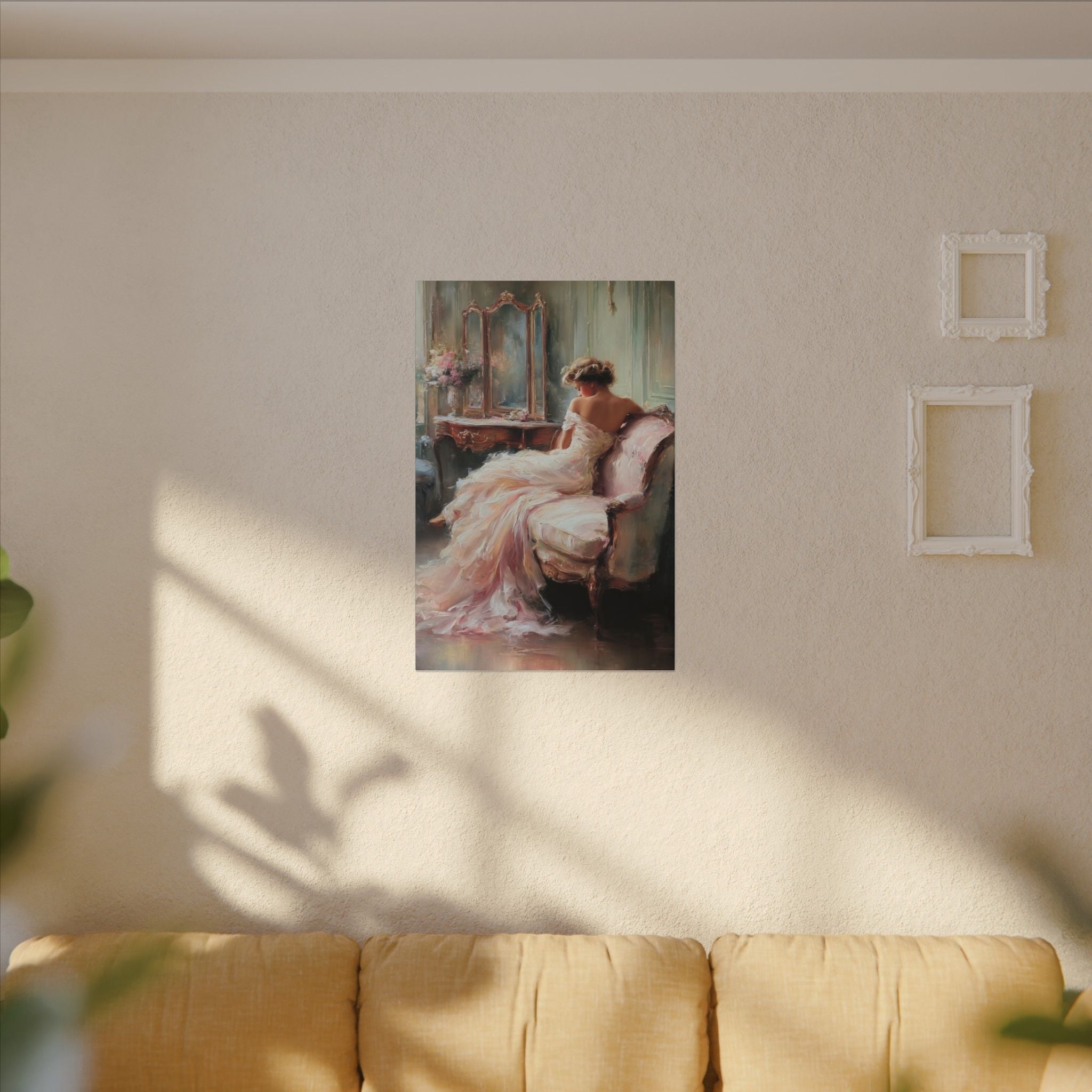 Blush Reverie Collection: Elegance on the Settee