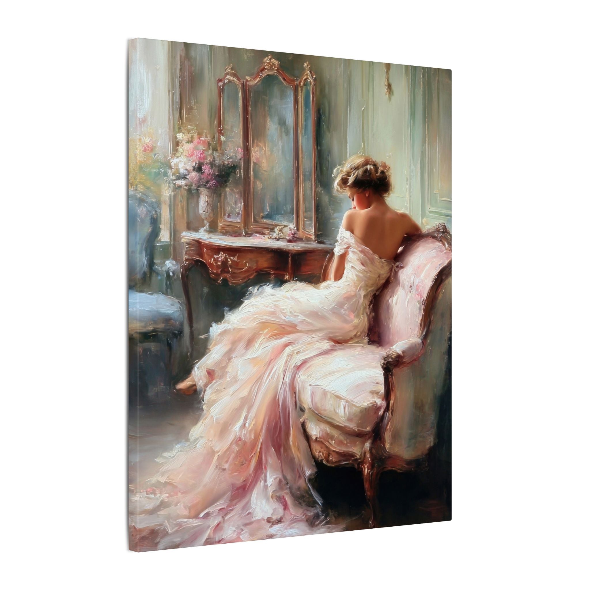 Blush Reverie Collection: Elegance on the Settee