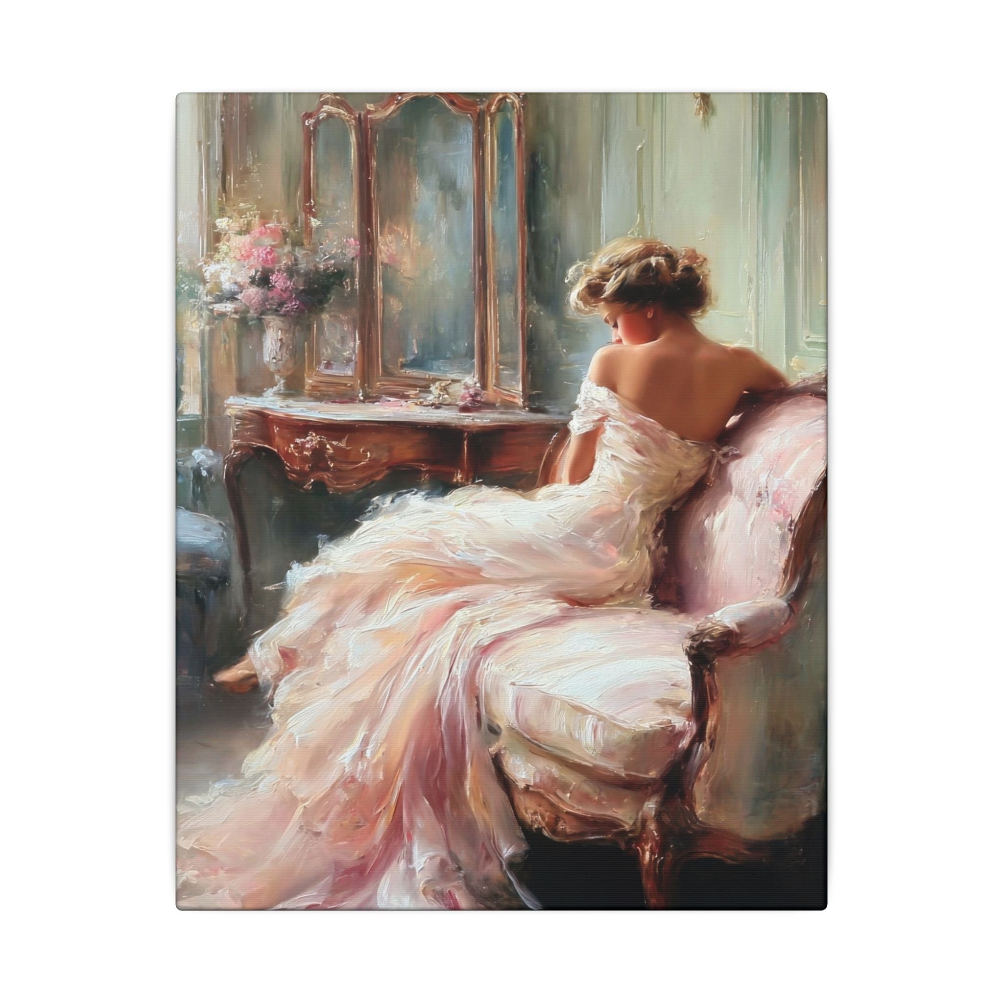 Blush Reverie Collection: Elegance on the Settee