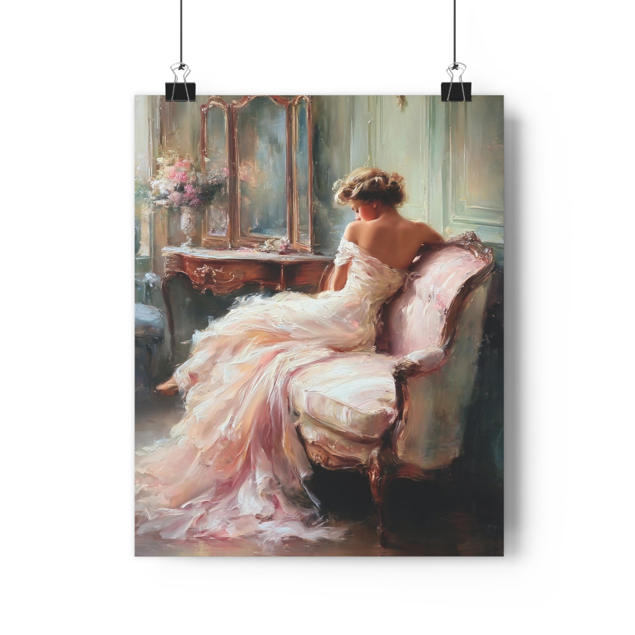 Blush Reverie Collection: Elegance on the Settee