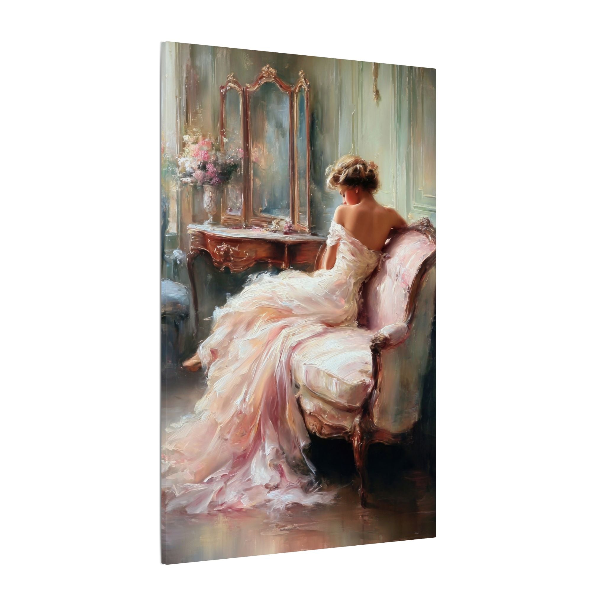 Blush Reverie Collection: Elegance on the Settee