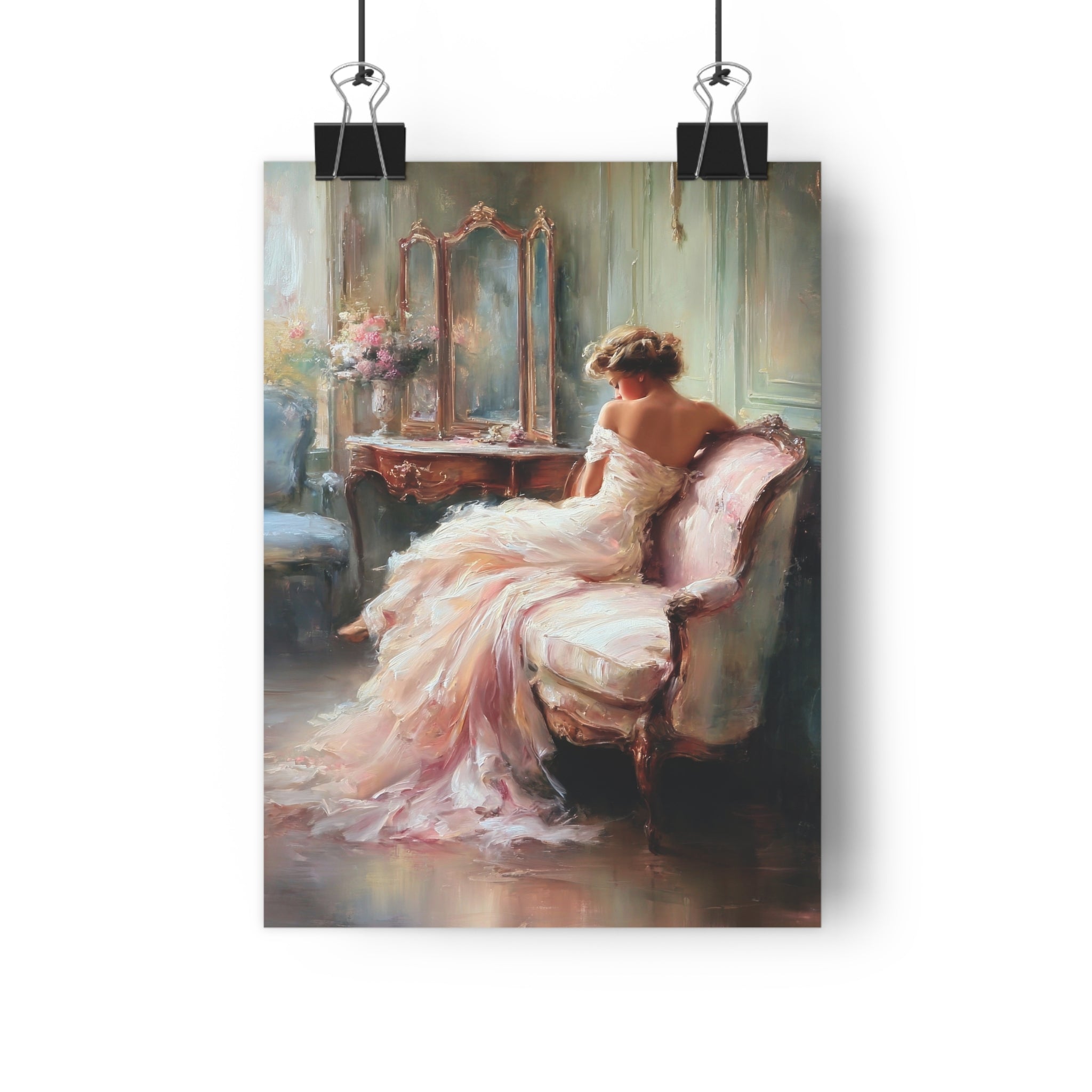 Blush Reverie Collection: Elegance on the Settee