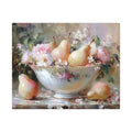Blush Reverie Collection: Floral Fruit Bowl