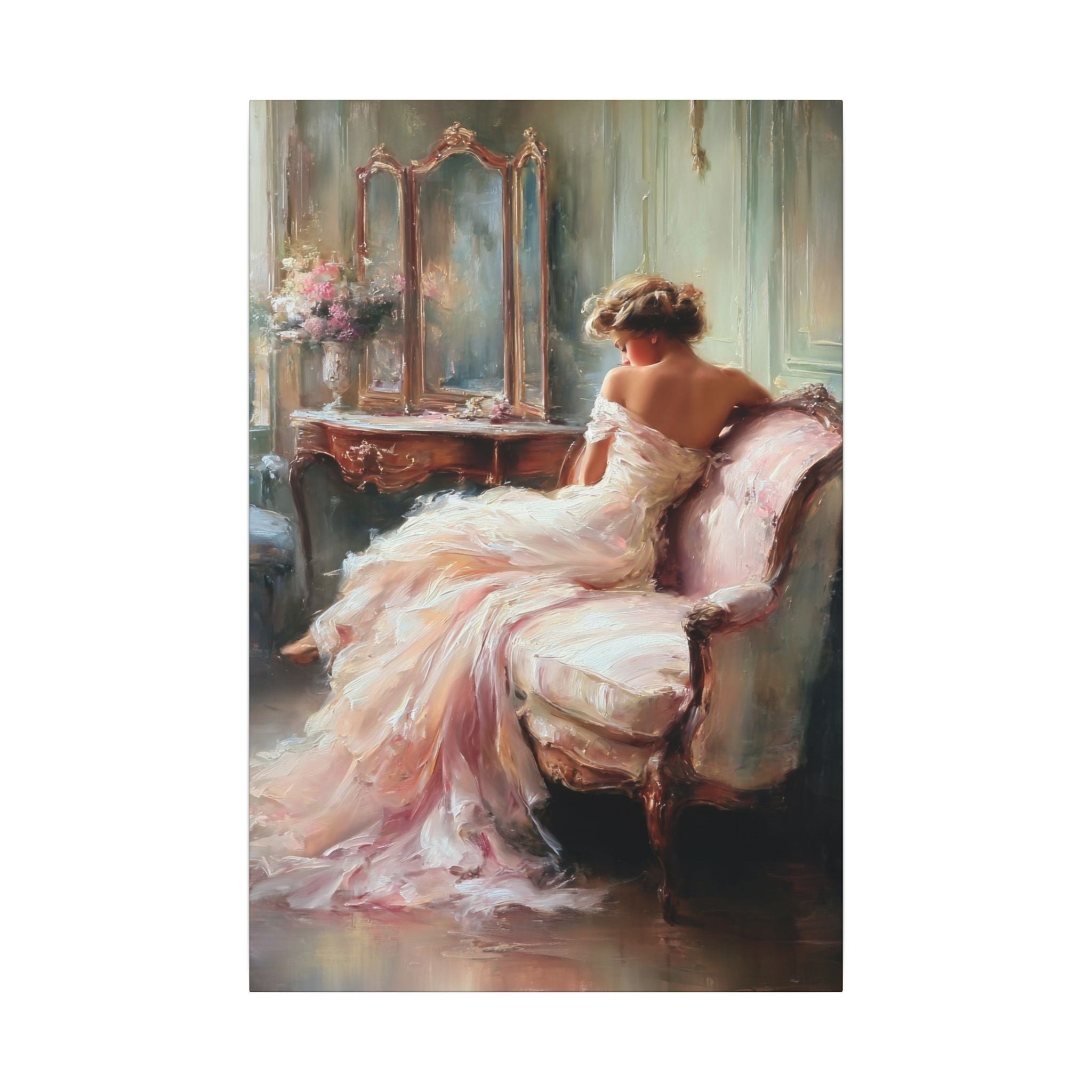 Blush Reverie Collection: Elegance on the Settee