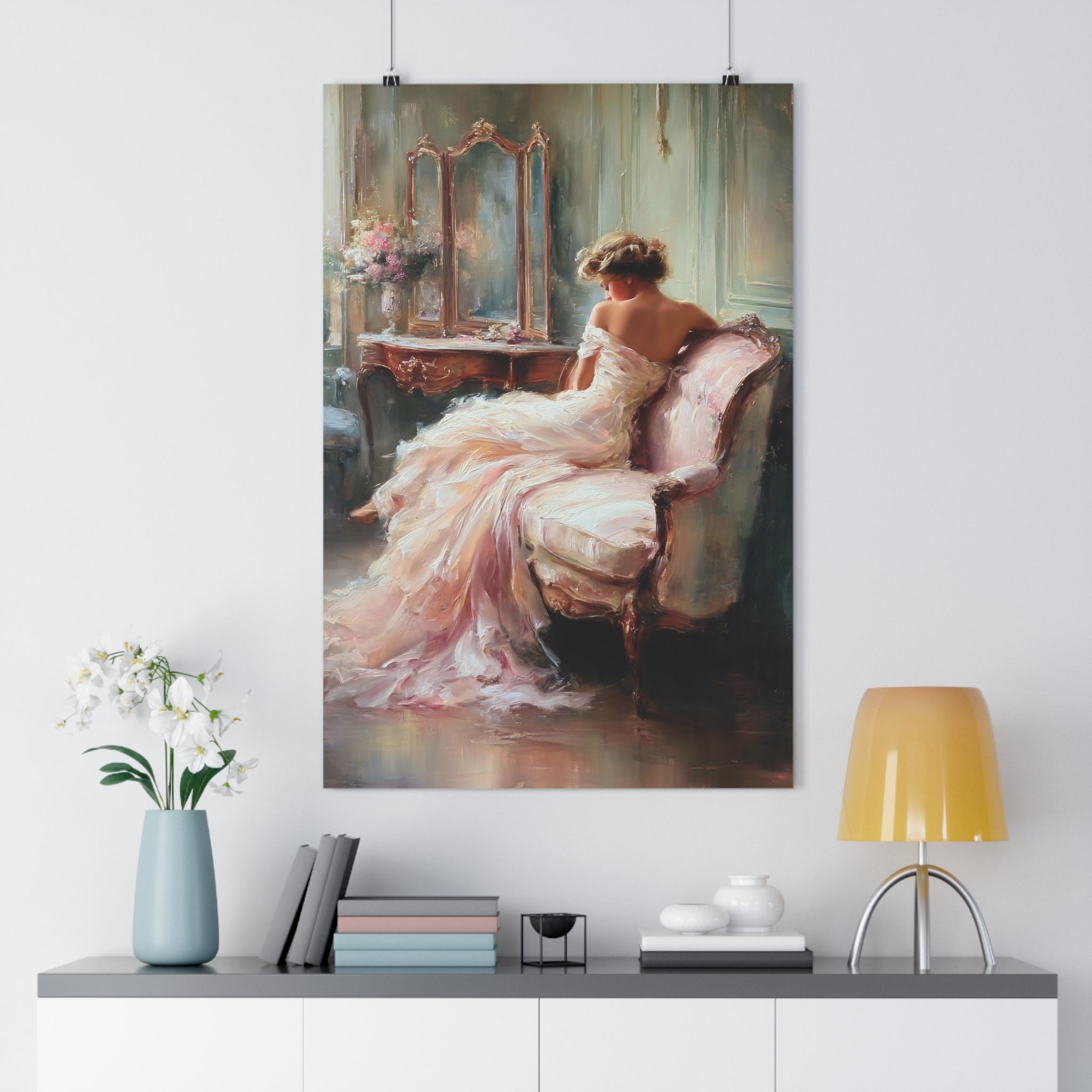 Blush Reverie Collection: Elegance on the Settee