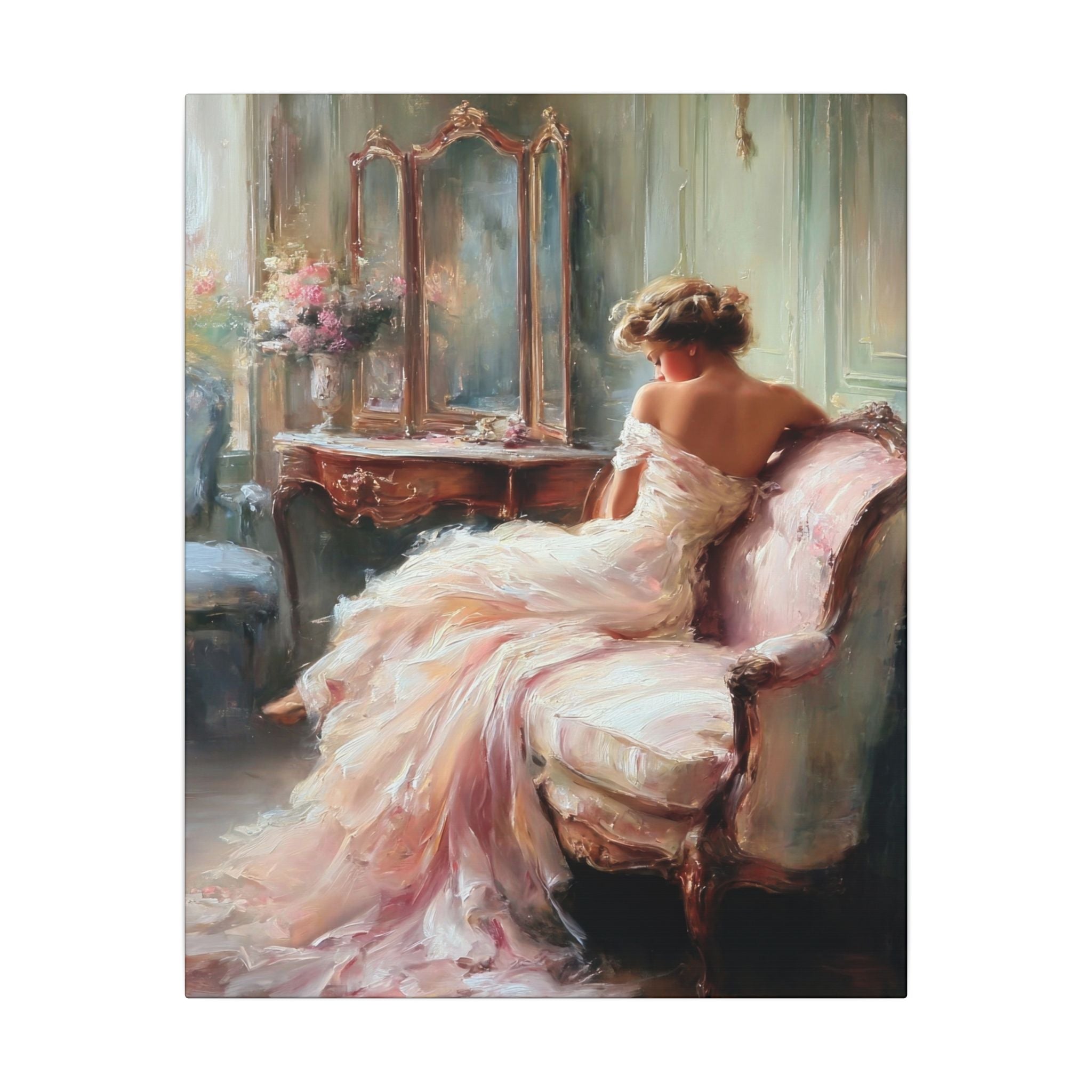 Blush Reverie Collection: Elegance on the Settee