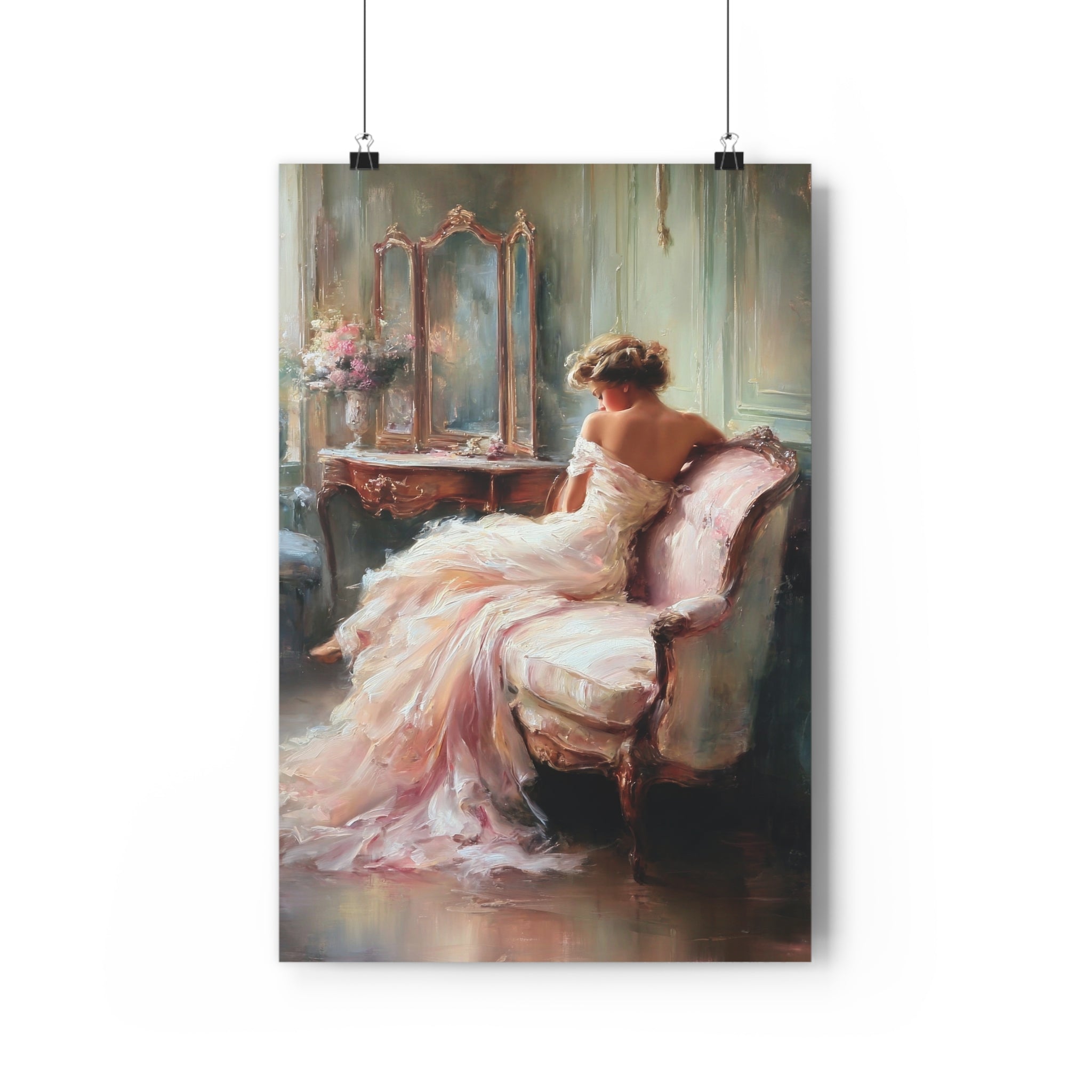 Blush Reverie Collection: Elegance on the Settee